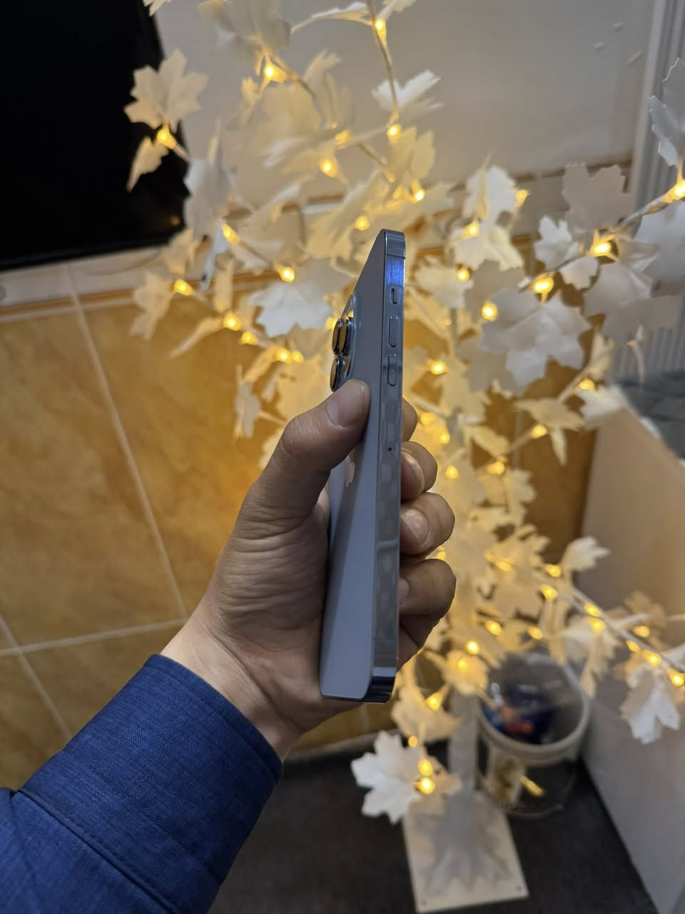 Iphon 13 pro max
128g 
1sim 
Patre 78 
بي عيبة و بي دةسكارية هةموو شتكي بيلادية و هيجي نة گوراوة زةماني ١٠ روژةي لةگةلة يةك وردة شوختي شاشةي هةية بجوكن 
سعرةكةي ٤٠٠ دولارة ❤️❤️

*********** 
تكاية بۆ حجز کردن زوو نامە بنرن کە نەما گلەیی نەکەن❤️👑
