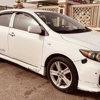 كورلا 2009 محدثه 13 بيها قطع صبغ سياره كامله من كلشي  للأستفسار :07829...