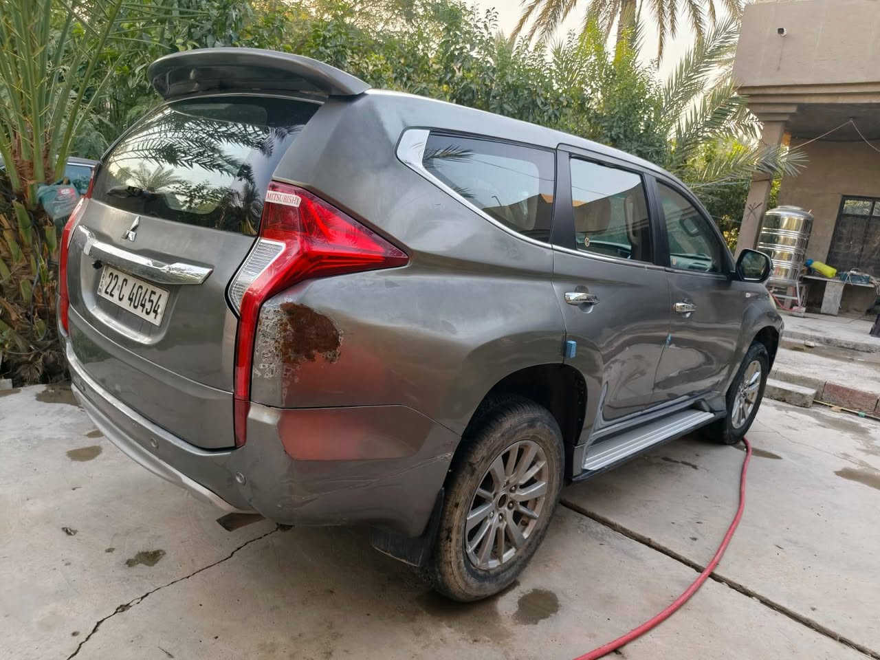 ‏‪سلام عليكم  للبيع او مراوس برام او سلفرادو 
وكلشي بسعرة  
باجيرو سبورت خليجي 2016 مصبوغة حزام اثر بطش فقط رقم اربيل دولي باسمي هزة وفحص وبراد جدد
حادثهة جاملغ خلفي جهة سايق والتكم جهة سايق فقط من الخارج معجون اثر شخوط خباثة 
بدون دواخل + دوسة خلفية عكس سايق بيهة تصليح ومعجون  مكينة 6 سلندر 3000
تبريد3 قطع
7راكب 
بصمة تحكمات كامرة خلفية دوارة شاشة لمس وحساسات خلفية وجوانب 
مكينة كير تبريد حدادية ولغود وشواصي وقمارة مكفولات كفالة عامة 
الكشر فقط صبغ حزام رش اثر بطش
سعرهة 162
مكاني بغداد زعفرانية
*********** واتس او اتصال
ملاحظة حاليا سيارة بيهة طخة خفيفة بجاملغ الخلفي ومصلحة 
سيارة صبغتهة بيهة جراد تحتاج صبغ حزام جديد
