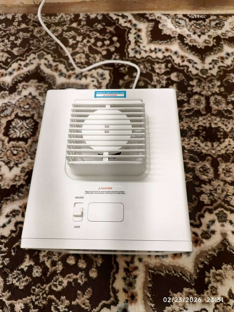 براندی گەورە بە نرخی هەرزان ،ئامێری دروستکردنی شێ بۆ فرۆشتن ، خۆم کڕیومە لە ئەمازۆن ،  حەوزی ناو ستیلی  ئەسڵە ،و سێ مۆدی ئیشکردنی هەیە ، مۆدی پاککردنەوەی هەیە  و زۆر زۆر کەم ئیش کردووە ،وەک تازەیە و بێ عەیب بێ کێشەیە و کوالێتی زۆر بەرزە


**إذا كنت صاحب هذا الإعلان وتريد حذفه لأي سبب، رجاءا أرسل رسالة إلى الدعم الفني**