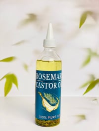 زيت الخروع • زيت الروزماري • تطويل الشعر