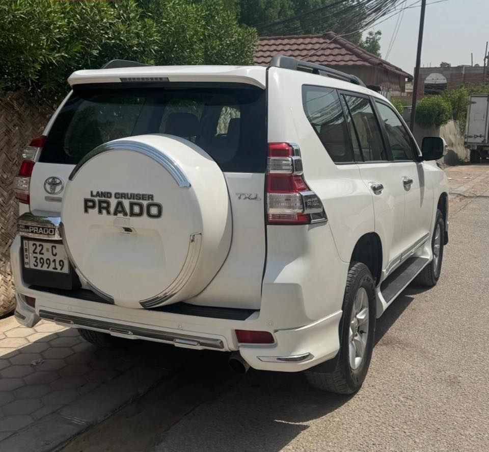 برادو 2013 بيع فقط مواصفات TX.L سياره حلوه رقم اربيل السيارة 4 سلندر 2700 

محرك وكير وحدادية ممتاز 

المواصفات : 

1- تبريد مركزي والتبريد الخلفي منفصل 

2- شاشة كبيرة 
3- كاميرة خلفية 
4- مري شفط 
5- بجم زنون " لايت وكشافات "
6- سبير وعدة كاملة 
 7- تحكم لايت يصعد وينزل 
8- تحكم فورويل "دبل ثقيل ودبل خفيف " 
9- فرامل مانع انزلاق
 10-ثلاجة 
السعر 245
***********
