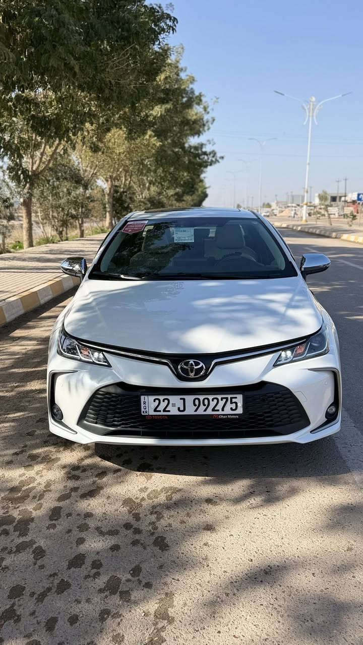 كورلا موديل2024
ماشية 37الف السياره فول مواصفات 

بصمه 

سلايت 

محرك 1800 بنزين

شاحن موبايل 

حساس امامي خلفي 

تحكم ستيرن فول 

شاشه اصليه 

كامره اصليه 

ترحيب عن قرب 

اشاير مري

لد امامي 

لد خلفي 

سبير منازل 

السياره بأسمي

وبعد بيها مواصفات اكثرر

السياره مكفوله كفاله عامه 

السعر 190

وبيها مجال للشراي

الموقع صلاح الدين الدجيل

الاستفسار على الرقم ***********
