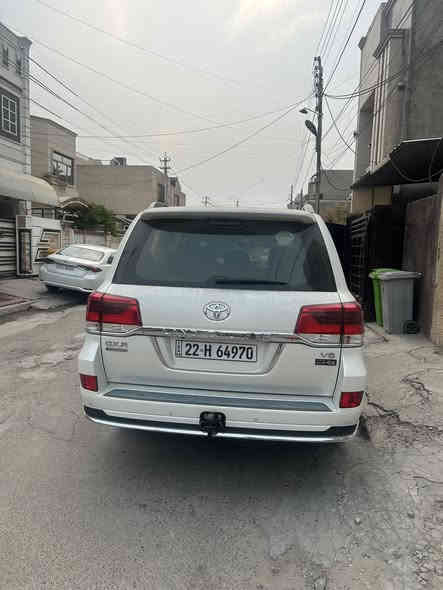 لاندكروز 2021  GXR فطيم  كراند تورنك
‏6V سلندر 4000
مكفول فقط الي موضح بصوره رقم اربيل 
ماشيه 45 الف كيلو
فول مواصفات. 
4 بصمه
سلايت
باب خلفي كهرباء
فور ويل4X4
زراك لايت 
اشارة جانبيه
8 ايرباك 
حساس امامي خلفي بلادي
شاشات خلفيه 
داخل بيج
كراسي الاماميه كهرباء 
دشبول لكزز ليزري
السعر 530 بيه مجال 
مكان السياره. بغداد الدوره شارع ابو طياره
رقم الهاتف ***********
