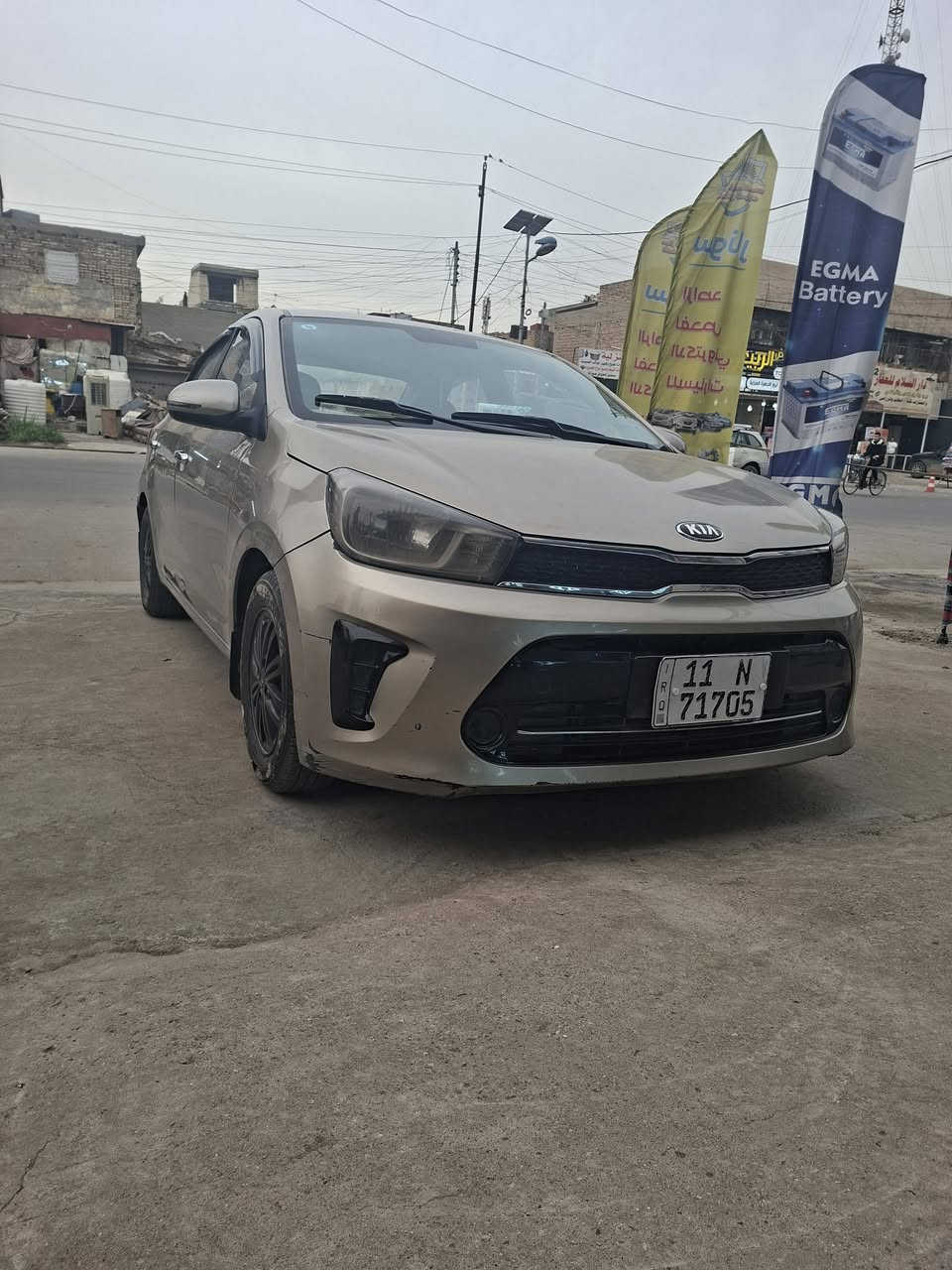 كيا بيكاس 2020  خليجي 🔥
اشاير بالمري 
مري كهرباء 
abs
ضغط اطارات 
كروز سرعة 
شاشة اندرويد اوتو كار بلي
كاميرا خلفية
حساس خلفي
السيارة حالهة حال الجديدة 
ماشية 80 قابل للزيادة
محرك 1400
بيها صبغ 3قطع جمالية
خليجي 
رقم بغداد الجديد شرط التحويل ثاني يوم 
السعر 90 ورقة بيه مجال بصيط
مكاني بغداد ***********
