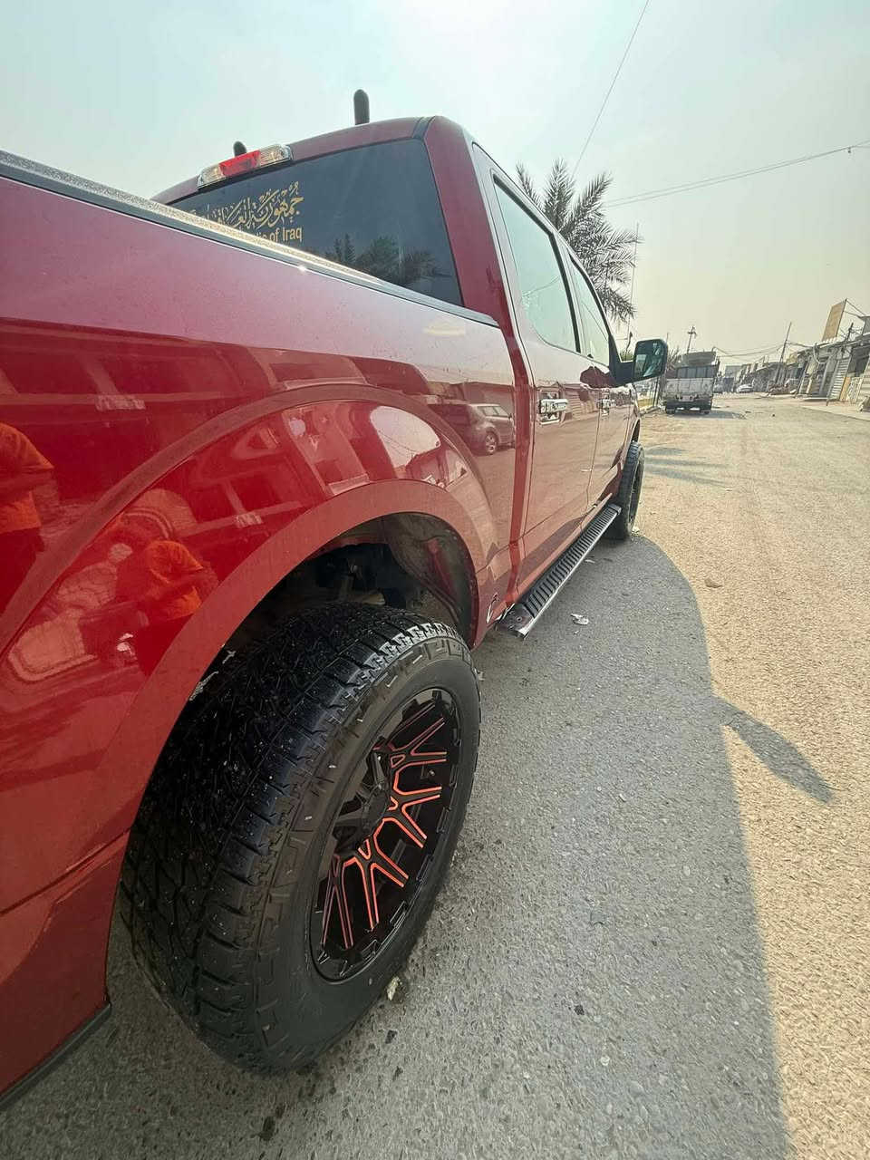 السلام عليكم
فورد F150 فول عده الفتحه وبصمه 

مديل 2020 

حادث جاملغ خلفي 

رقم  اربيل دولي ب اسمي 

رادار  امامي خلفي 

كشنات تدفئه تبريد 

 كامره دواره 

ثلاجه 

تشغيل عن بعد 

فور ويل 

ويل وتاير. رياضي مزود 

مرفعه السياره ب امريكا 

صدر  جديد 

باتري جديد 

ادامه كامله للسياره 

دوشمه جلد  جديد

مكينه كير كفاله وضع الشركه 

مكينه 6V توربو 

تبريد خلفي 

شاشه كبيره 

كار بلي 

اشاير مري 

السياره كامله من كل شي متصرف دينار واحد 

السعر 245 $

مكاني بغداد الشعله

***********
