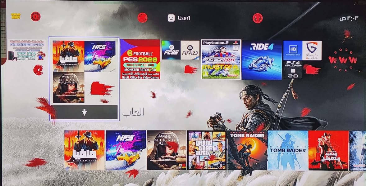السلام عليكم
بلي 4 سلم نظيف جدا استخدام قليل لوك ستيكر 1 تيرة مع يو بي اس و 16 لعبة وجوستك تجاري ب325 وبي مجال حك جية


**إذا كنت صاحب هذا الإعلان وتريد حذفه لأي سبب، رجاءا أرسل رسالة إلى الدعم الفني**
