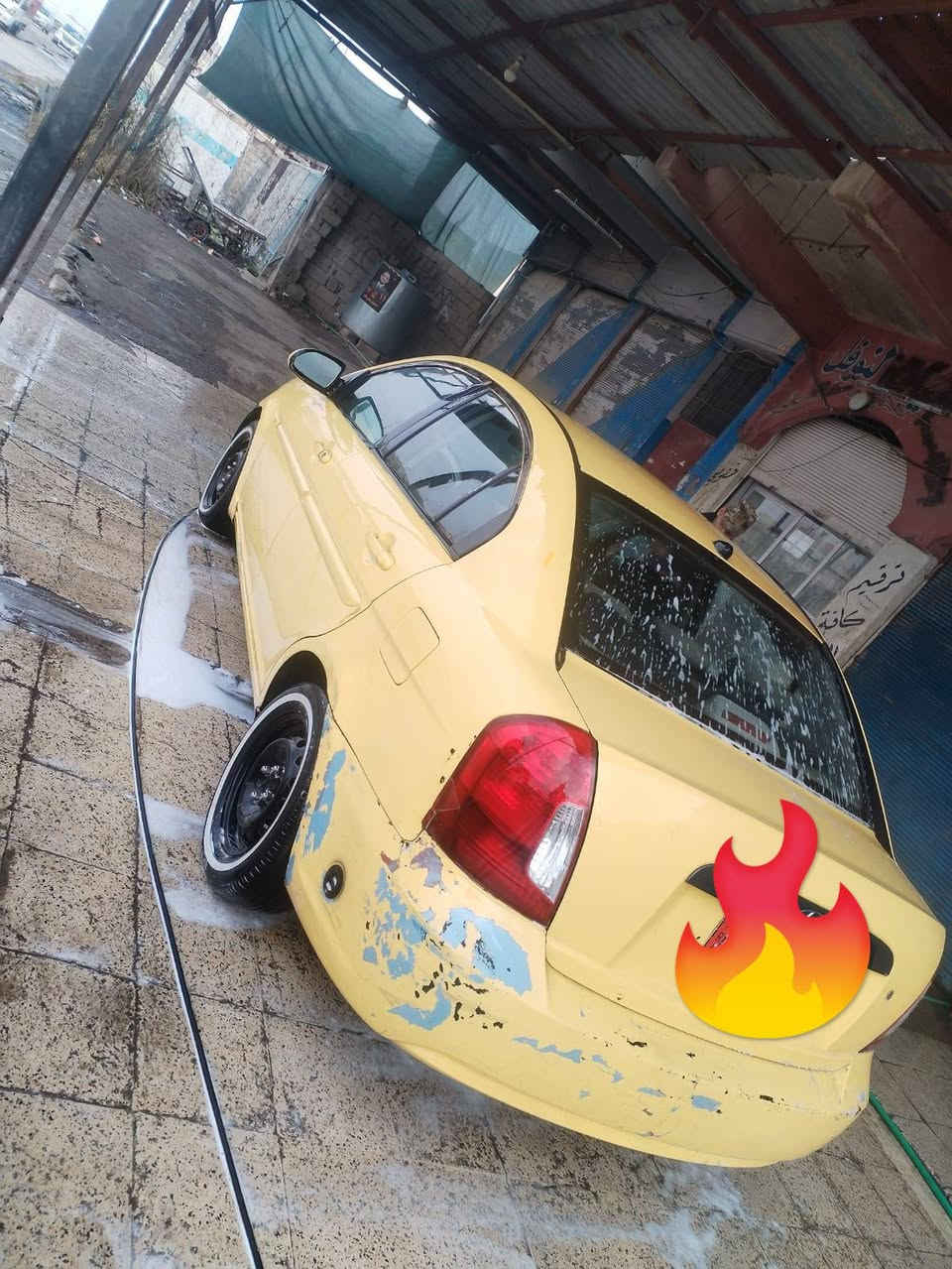 السلام عليكم اكسنت للبيع موديل 2009محرك 16امريكي كود واحد بلا تبديل اي قطعه ضرره موضح بالصوره شبرين يم قفل الباب وبيه تلكيطات معجون كير توماتيك منضومه غاز بيه كرت كاربون بانزين بيه السعر 98 وبيه مجال شي قليل(شرط التحويل) للستفسار الاتصال على الرقم ***********
