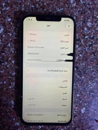 ايفون ١٢برو ماكس عربي شرق اوسط ذاكرة ١٢٨ السعر١٩٠قفل للتواصل٠٧٨٠٩٣٣١٤٧...