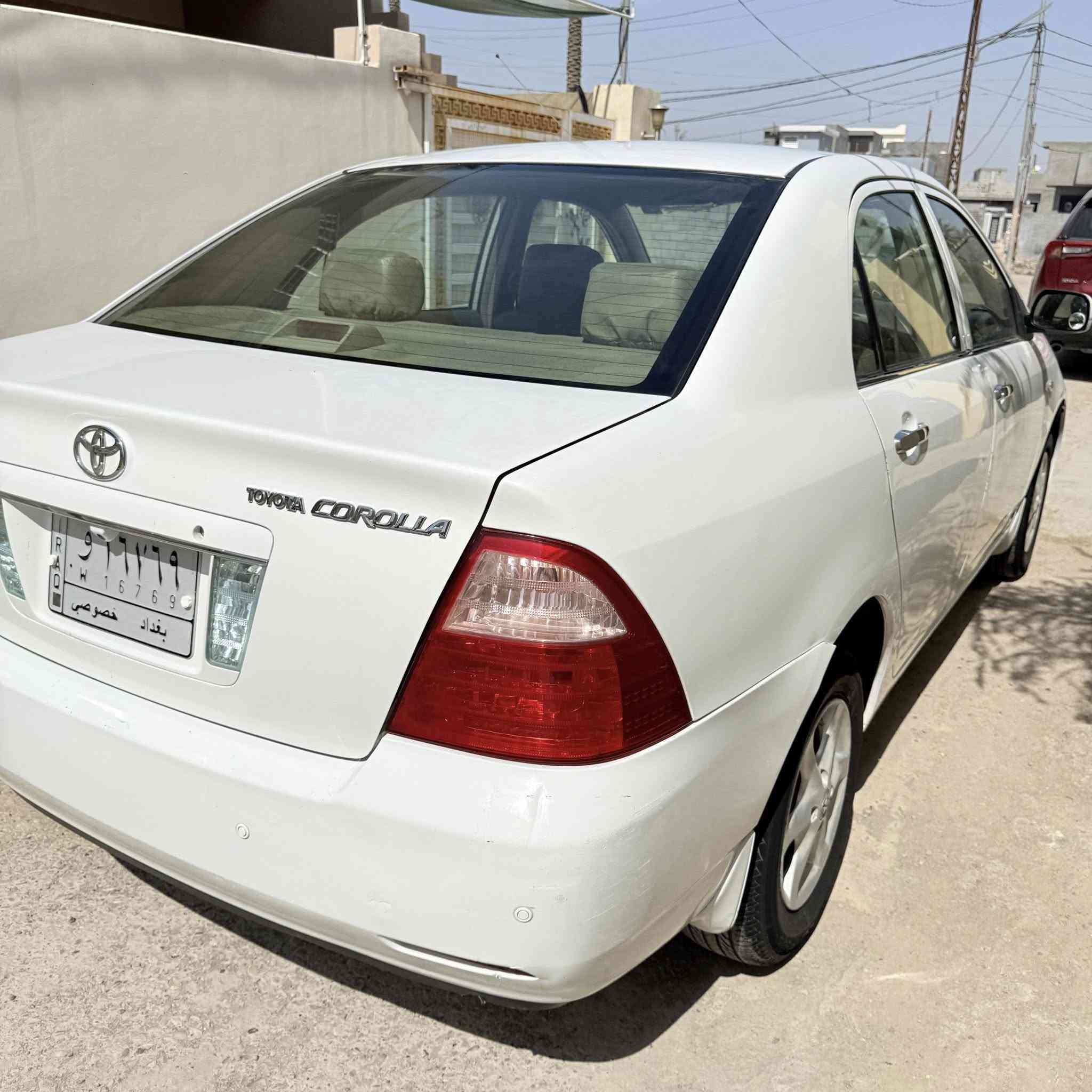 السلام عليكم من رخصة الادمن السعر85$وبيهة مجال حگ الجية وحگ نواقصها صدر امامي ودرايم شفت اليسرة نص عمر السيارة عندي من2017على ايدي رقم بغداد بأسمي مرور الكاظمية موديل2005 ماشية 224 الف محرك1800بالبانزين العادي بيهة دوانژ خفيف وبالمحسن خرسة متنلزم.وتنقيصها طبيعي مال كبس رجلي ثگيلة عالسكليتر وكل3000كم تنقص1لتر بدون لاتبخير ولا دخان.البنيد والجامرلغ الايمن مبدلات لون ابيض بلادي والجامرلغ الايسر اسود ومصبوغ.تدفئة تبريد شغالات.الكشنات والارضية مغلفات جلد عنواني ديالى الخالص للاستفسار الخاص مفتوح


**إذا كنت صاحب هذا الإعلان وتريد حذفه لأي سبب، رجاءا أرسل رسالة إلى الدعم الفني**