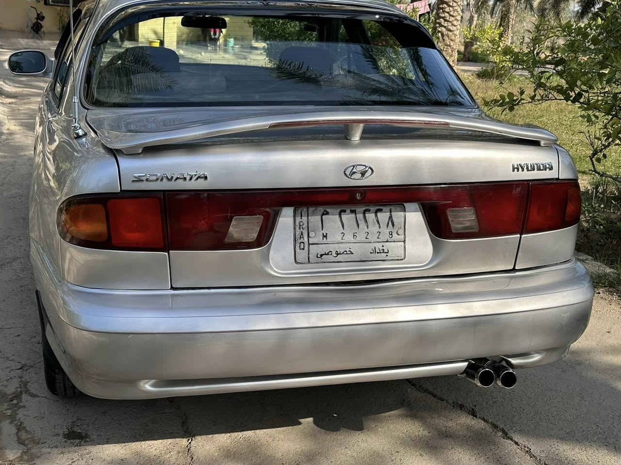 سلام عليكم سوناته 2 موديل 95 
سياره مصبوغه عام للجماليه ما بيهه اي ضربه كير و مكينه جدد كير اوتماتيك حساس واحد كهربائيات كلهه شغاله صدر امامي خلفي جديد سنترلك تفتح وتقفل بل ريمونت تخم تاير 
رقم بغداد مشروع وطني سنويه لل ٢٨ مكان ديالى بعقوبه *********** 
سعر ٥١ بيهه مجال
