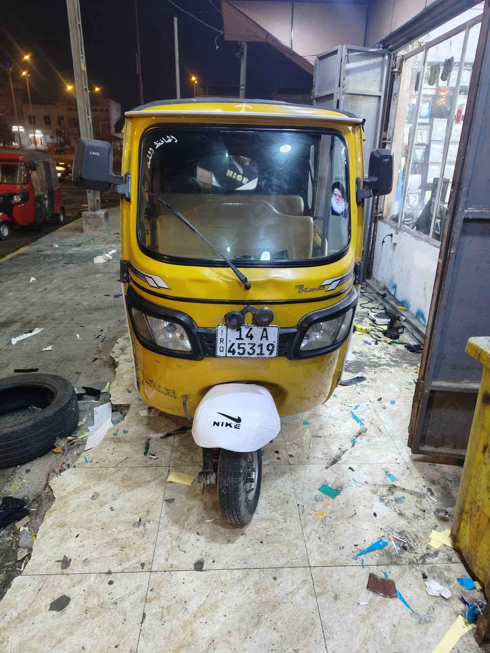 السلام عليكم تكتك للبيع 22 بدي كفاله عامه حداديه كامله وتجفيت شركه السعر 7300الرقم ***********
