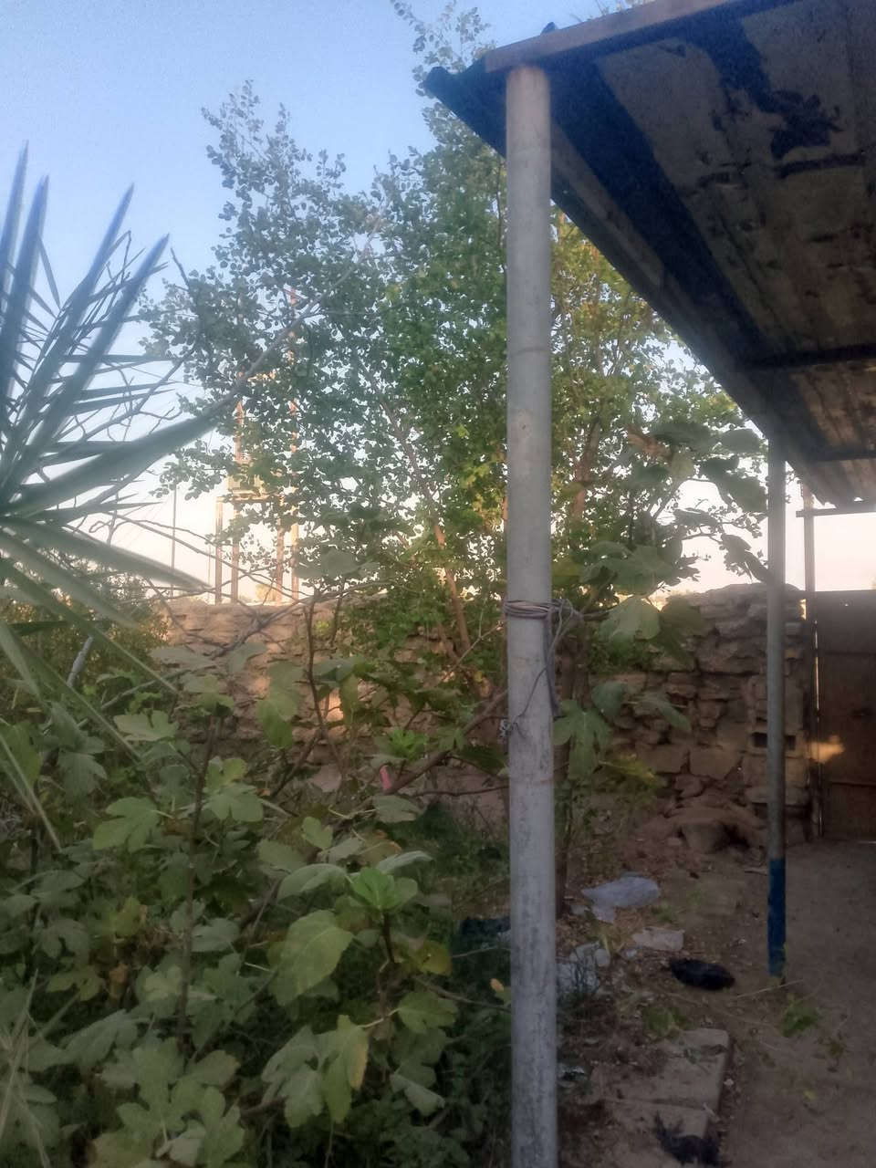 سقيفة سيارة نظيفة للبيع العرض 4ونص الطول 6مترات السعر 150 مع 2دنك بواري حديد ثقيل بيه مجال مكان بعقوبة الشراي يتصل/***********
