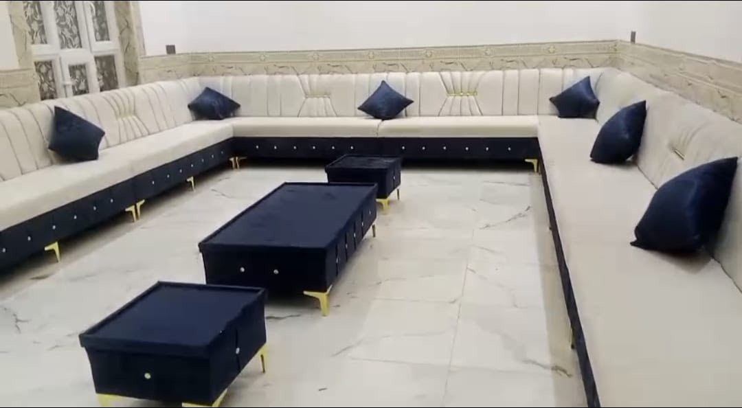 *********** معمل الامير ?⭐ لصنع القنفات و الديوانات👍 وتجديد ومراوس الديوانات (( علمأ الشغل حطاطه وانطي وصل ضمان مع كل تفصال كوشات او طبله الشغل تعال شوفه بعينك المتر من 70 الف  فما فوق شغل حطاطه مو سوكي عنوان كركوك🚗 حي النصر بداية سايدين مركز شرطه العروبة من طرف جسر 🌉 حصو ورمل معرض ومعمل الامير⭐🤝 اهلا بكم
