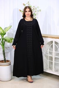 دشداشة نسائي • كشمير • مقاسات 2XL-5XL