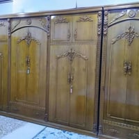 غرفة نوم • ٦ أبواب • زان
