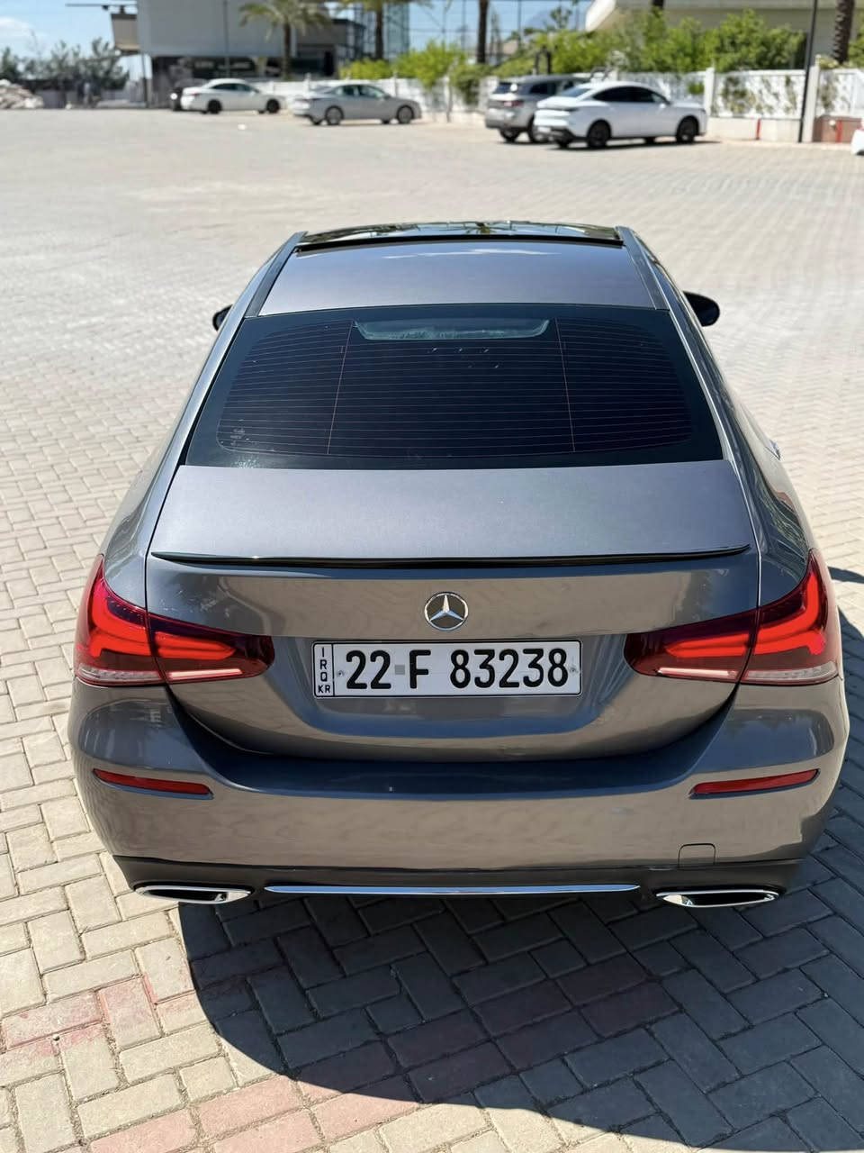 Mercedes مارسیدس A Class 220 
2021
مواسەفات:
مەکینە 4 بستۆن تۆربۆ بەنزین زەمان
پانۆڕاما ناو 64 ڕەنگ بەسمە دەرگا بەسمە
کشن جلد و هیتەر شاشە دیجیتاڵ  
لایت زینۆن عەدەسە ئۆتۆ هۆڵد و ستۆپ .. 

٦ پارچەی لەسەر شخوت بۆیاخ کراوە 
ناوگرتنی نییە بە شەرت
سەنەوی و ژینگەی نوێیە
ڕەقەم و هەزەی نوێیە

گێر و مەکیەنەی بەشەرت
برغوی بانەدراوە لەسەر دەقی شەریکە ماوەتەوە 

سعر فقط ١٦٥

ژمارەی مۆبایل
***********
