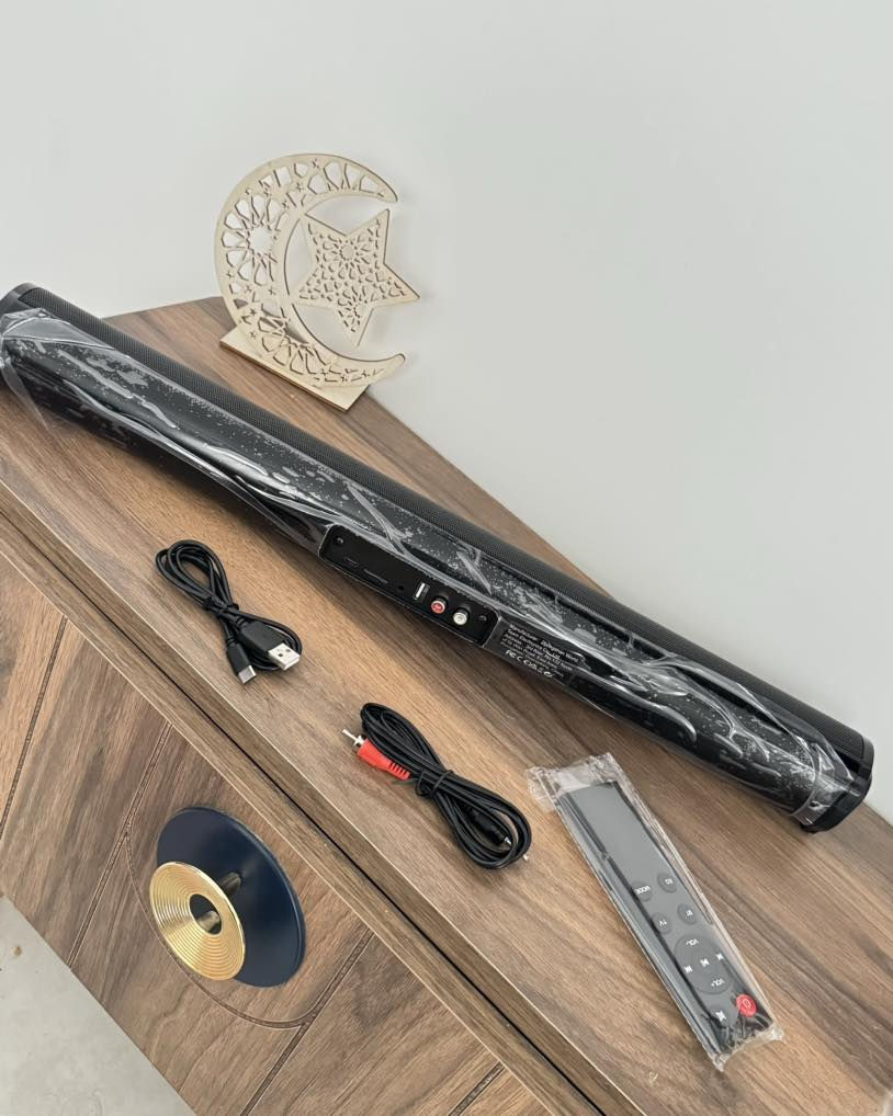 سلوندباررر
شحن 
يربط ع تلفزيون اواكس راديو 
تحكم ريمونت وايفاي
تم يجيكم السعر مع التوصيل 
#رمضان #العراق #تخفيضات


**إذا كنت صاحب هذا الإعلان وتريد حذفه لأي سبب، رجاءا أرسل رسالة إلى الدعم الفني**