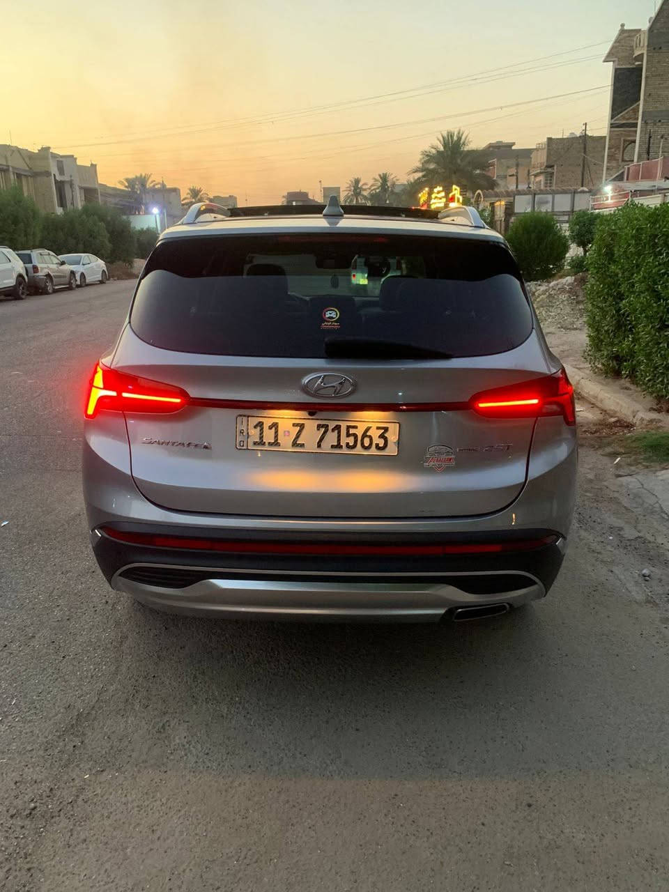 يا الله سلام عليكم 
سنتافي 2023 فول مواصفات رقم بغداد باسمي سياره مواصفات لمتد  مواصفات السياره
كشنات تدفئه تبريد
كشنات كهرباء
كشنات جلد
فور ويل
خزن وضعيات للكشن
صندوق كهرباء
5كامرات 360 درجه
تقديم وترجيع بل بصمه
تشغيل عن بعد
بنراما
دشبول ليزري
شاشه كبيره
لد LED
5 وضعيات قياده
كير بيانو
مثبت سرعه
تحديد مسار
بردات بلادي
مكينه 2.5 T
ويل نجمه حجم 19
كشنات خلفيه تدفئه
سياره بدون حادث حادث تخريب جاملغ خلفي صبغ فقط بجم كبس سعر سياره 215وبيه مجال***********

