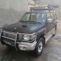 للبيع باجيرو موديل 1999 رقم بغداد انجليزي گير ومكينه جدد صدر امامي خلف...