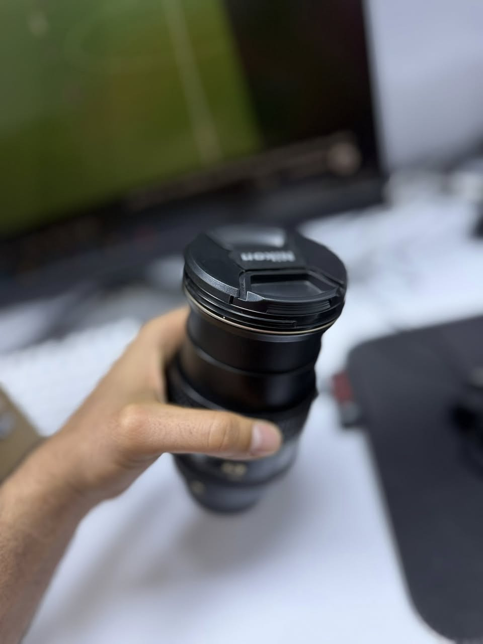 � للبيع عدسة نيكون 24-120 VR
نظيفة جداً وقريبة للجديدة، بدون مشاكل

📦 وياها كارتون وكل الملحقات

💰 السعر: 600 ألف
بيها مجال


**إذا كنت صاحب هذا الإعلان وتريد حذفه لأي سبب، رجاءا أرسل رسالة إلى الدعم الفني**