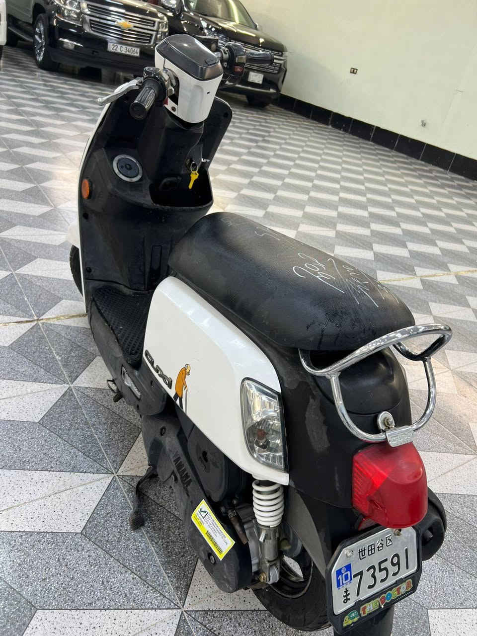 السلام عليكم دراجه بوليسي للبيع رمبه 2012 سعر 1,100 ديالى ***********
