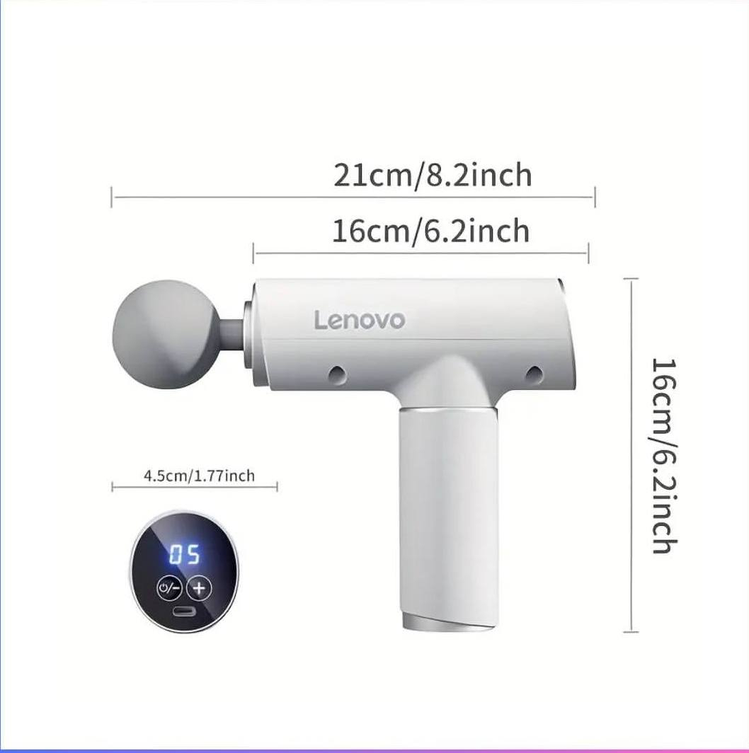 السلام عليكم
جهاز تدليك العضلات الذكي ماركة (لينوفو)
                                          Lenovo Fascia Gun N2.
يأتي مع 6 رؤوس مختلفة

خلي سعرك وبالعافية


**إذا كنت صاحب هذا الإعلان وتريد حذفه لأي سبب، رجاءا أرسل رسالة إلى الدعم الفني**