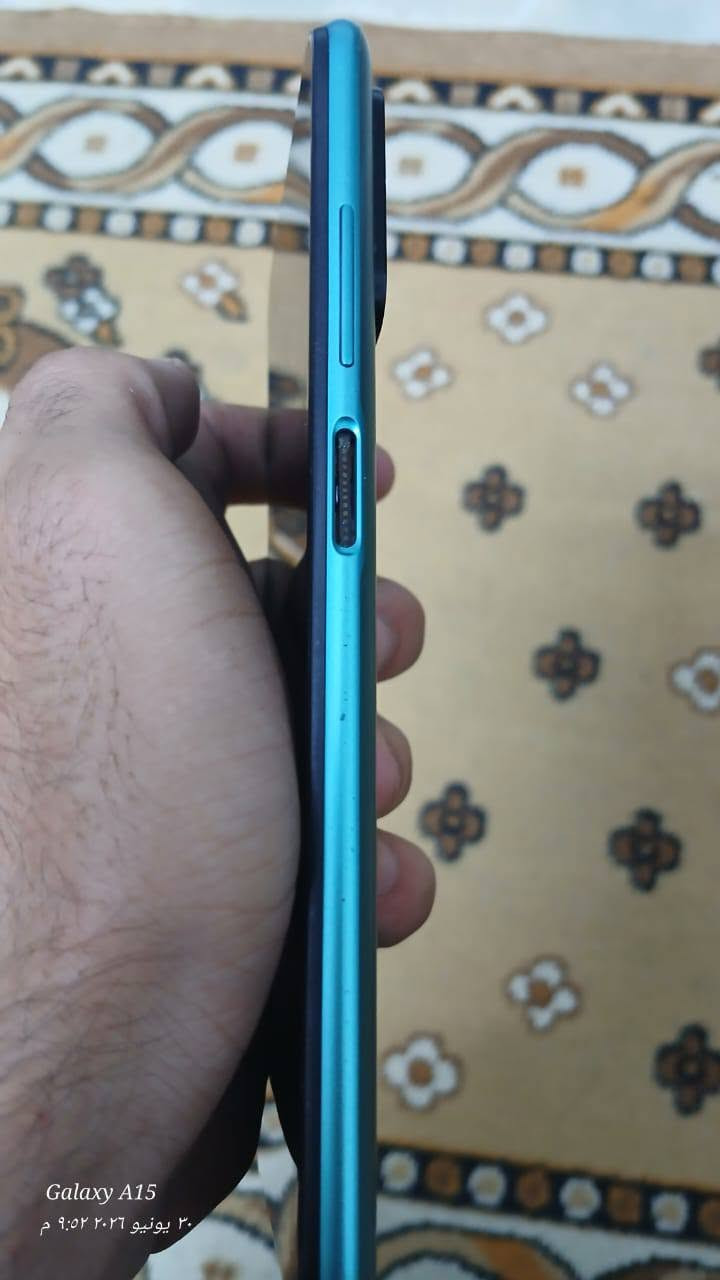 السلام عليكم
جهاز reddit note 10 5G

مواصفات💢
- بصمة اصبع 
- بصمة وجه 
- ذاكره 128 
- الشاشه تجي 90 هيرتز 
- 60 فريم في ببجي 
- يجي بمعالج Dimensity 700
- بطارية 5000 MAH
- ثلاث كامرات تعطي 48 ميكا بكسل 
- كامره أماميه تعطي 8 ميكا بكسل
- معروفه مواصفات الريدمي ماكو داعي احچيها 

كارتونه موجوده وكفرات ثنين 

 بيه مشكله الي هيه زر التشغيل او زر الباور الموضح بالصوره تكدر تسويها بـ5 الاف بس ماسويتها لان أريدها واقع حال أمام الشخص 

 وللمعلومية قبل سنه أخذته بـ330 الف 
وهسه سعره 125 وبيه مجال

مكاني* كربلاء - طويريج - سيطرة الإبراهيمية 

الرقم ***********
واتساب وماسنجر موجود
