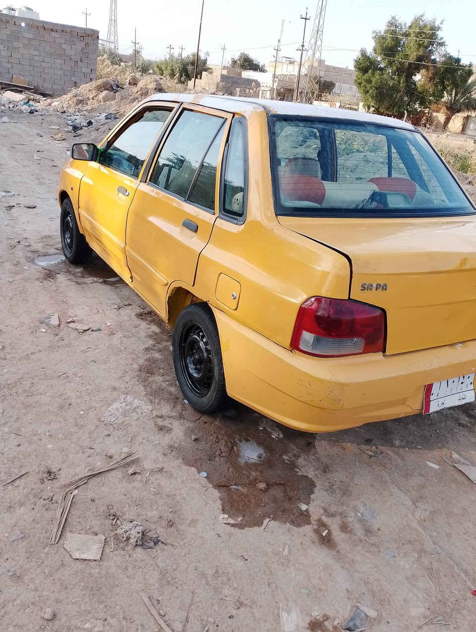 السلام عليكم سايبه دمعه مديل 12رقم نجف مكينه تبخر وكير جديد حداديه وسط  سياره معمره  مصفره هيه تحويل  مباشر  سعره 20وبيه مجال مكاني ديوانيه بجلبيه اتصال***********
