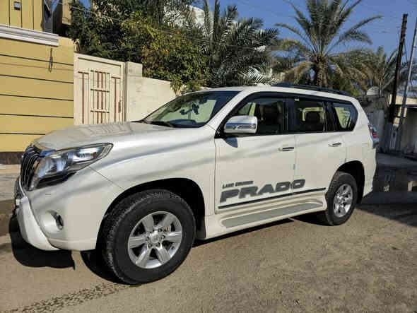 السلام عليكم
برادوا موديل 2015. T.XL
6 سلندر رقم بغداد باسمي
ماشية 138 
تخم تاير ياباني
تشغيل عند بعد 
بصمتين
بيها صبغ بالدعامية الخلفية والباقي مكفولة 
 وبيهة كل المواصفات المعروفة T.XL 
السعر 320 
تواصل على الرقم
***********
