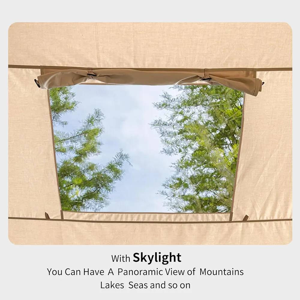 خيمة تخييم قابلة للنفخ مع مضخة من توبي، خيمة تخييم هوائية، خيمة سهلة التركيب مقاومة للماء والرياح، خيمة كوخ أكسفورد للفصول الأربعة مع نافذة شبكية ومدخنة (صغيرة


**إذا كنت صاحب هذا الإعلان وتريد حذفه لأي سبب، رجاءا أرسل رسالة إلى الدعم الفني**