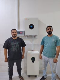 جانب من أعمالنا التي أنجزتها سما بغداد للطاقة الشمسية خلال اليومين الم...