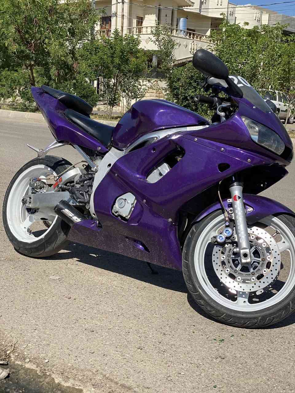 سلام عليكم R6
ياماها R6♥️
موديل/2002 
دراجه مكفوله كفاله عامه 
شلعه معدل فول 🔥 
نكره سلف شوكت ما يعجبك حماوه طبيعي كل وقت
عليها ادامه من تاير ل تاير 
بدون أوراق
مصبوغ صبغ عام جماليه 
عليه ملاحضه خفيفه بل كفر
مكاني كركوك 
سعر//22$ وبي مجال ♥️🔥.
***********
