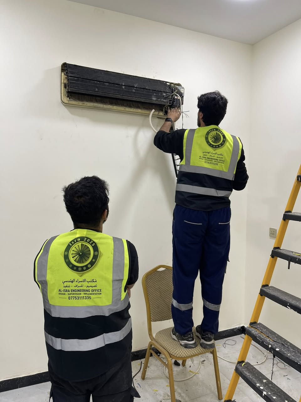 السلام عليكم مكتب هندسي مستعدين تركيب سبالت وصيانه الموقعيه وتنظيف الموقعي الاستفسار
عبر صفحتنا على مواقع التواصل الاجتماعي او عبر الهاتف 
***********
