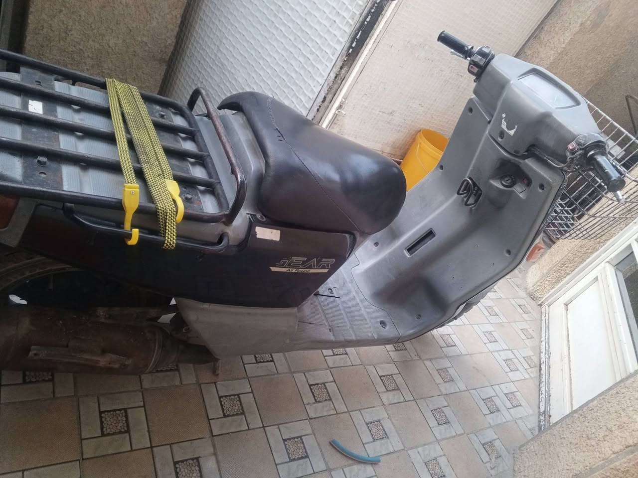 دراجة بيكم مكينه بلادية كفرات تصلية صالنصة اصلي ناعمة شلعه ومعدل كهربائيات شغاله السعر400 وبي مجال للاتصال ***********
