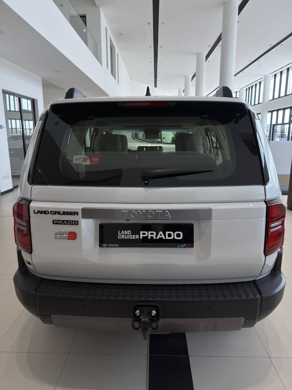 تويوتا برادو ٢٠٢٥ صفر كيلو متر متوفر في شركة البر وكيل تويوتا المعتمد ٤ سنوات صيانه مجانية ٣ سنوات ضمان كير ومحرك 
للحجز والاستفسار ***********
