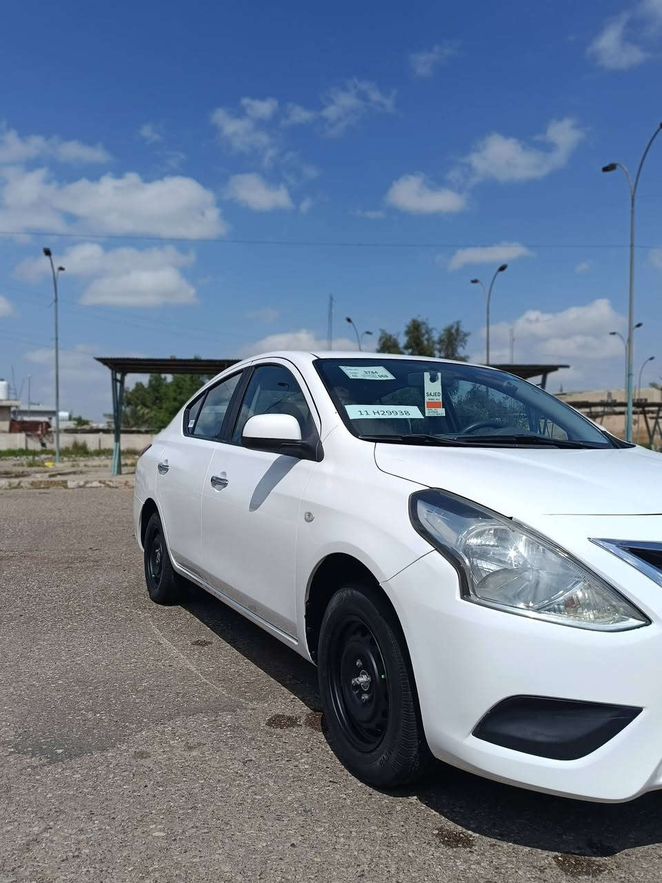 السلام عليكم
سني هندي 2020 بلتيه الزركه كفالة عامه بس بارد شي قليل بل بنيد
ماشية 82 الف كيلو من شركه عندي 
تحكمات ستيرن شاشة كامرة 
رقم بغداد نكليزي تحويل جديد
السيارة جداََ نضيفة
السعر ب 105و بيها مجال
استفسار ***********
*********** 
مكان السيارة بغداد حي الجهاد 
السياره باسمي
