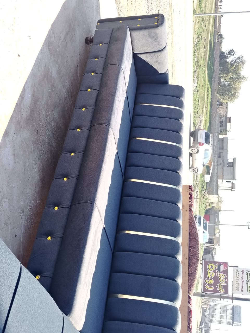 عمل كافه انواع القنفات والديوان وتجديد الديوان المستخدم تبديل سفنج +قماش+فصال حسب الطلب الموقع الحود قرب محلات ابو عمرو ***********
