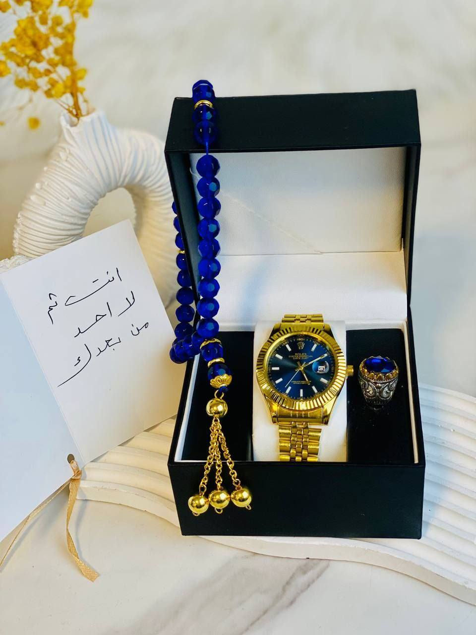 تم توفير ✅الهديه بوكس الرجالي . والتي تحتوي على أكثر من قطعه مميز للرجل وتبدأ من ساعة يد رولكس بعدات الوان وايضآ سوار رجالي بعدت اشكال وايضآ محفضه جلد كوالتي عالي  وتغليف الجميل وتوصيل مجاني للكل محافظة العراق سارع بل حجز .


**إذا كنت صاحب هذا الإعلان وتريد حذفه لأي سبب، رجاءا أرسل رسالة إلى الدعم الفني**
