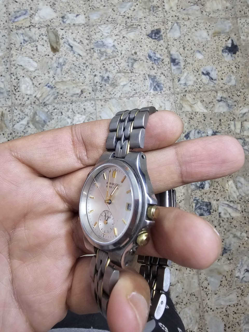ساعه ماركه اورنيت تيتانيوم دبل تايم +منبه  ساعة ياباني فنتج اصلي السعر ١١٠ الف بغداد, العراق


**إذا كنت صاحب هذا الإعلان وتريد حذفه لأي سبب، رجاءا أرسل رسالة إلى الدعم الفني**
