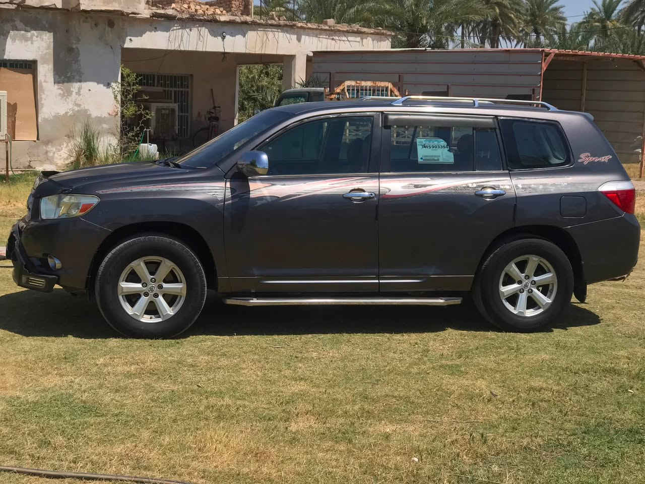 هايلندر ٢٠٠٨ صبغ اربع قطع بدون دواخل ليبل واحد محرك ٦ سلندر  تبريد ٣ قطع 
٧ راكب السعر ١٣٠ 
للاستفسار ***********
