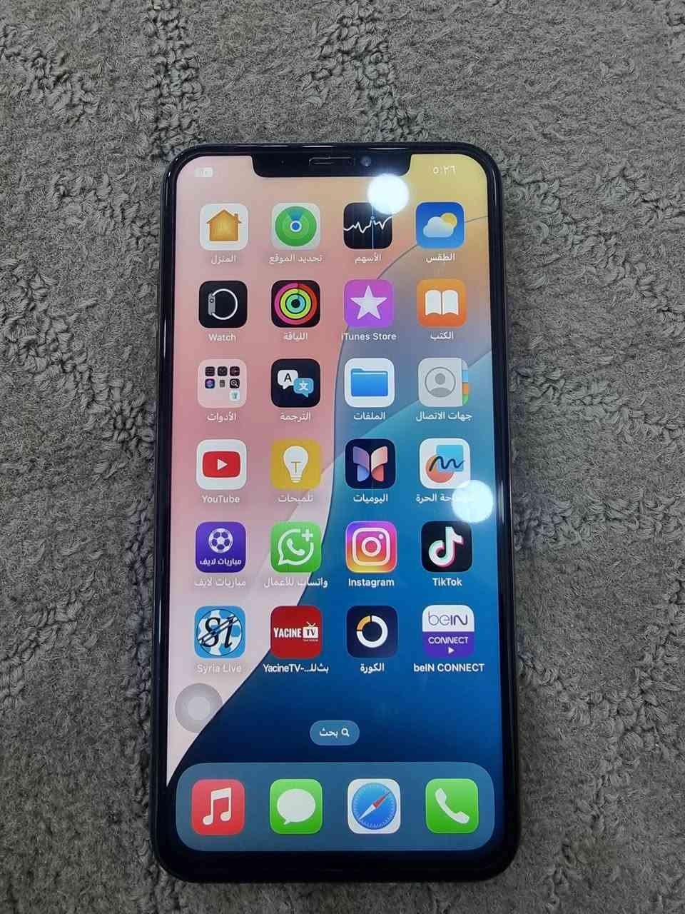 ايفون اكس ماكس مبدل شاشه اصلية نظيف الجهاز كلش السعر 140 غير متواجد عالفيس اتصال او واتساب 
***********
