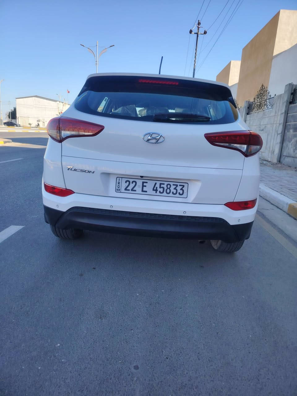 سلام للبيع للبيع توسان 18 خليجي
سياره كفاله عامه بيه بكانات بارد
سونار مرفق معه الصور 
كير مكينه حداديه خير من الله
تبريد قطعتين شركه
دواخل عسلي حساس كامره
رقم أربيل انكليزي بسمنه
أتريد مداور أتريد وكاله
السعر 178وبيه مجال 
مكان السياره كربلاء *********** ***********
