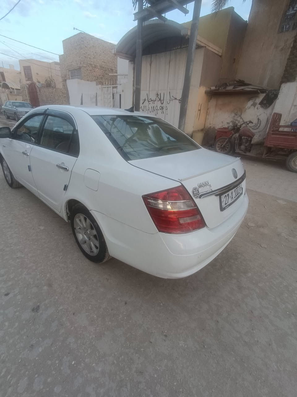 سلام عليكم
جيلي موبل 13 

سياره جاهزه

دبلات اماميه خلفيه جدد

حداديه كامله

تبريد ثلج 

تخم تايرات
لا تنقيص لا تبخير

مكينه ناعمه 

شاشه ندرويد
كامره خلفيه فور 4k

تحكم مري

لايتات زنون شمسي

حساسات اربعه خلفيه

سياره بسمي مداور بل يعجبك

سعر 53 مجال قليل

***********وتساب
