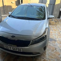 سيارة للبيع  فورتي موديل ٢٠١٨ رصاصي حادث خلفي  محرك ٢٠٠٠ كير اي تي  رق...