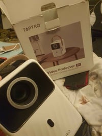 بروجكتر TOPTRO B1 • بطارية ٢ ساعة • واي فاي بلوتوث