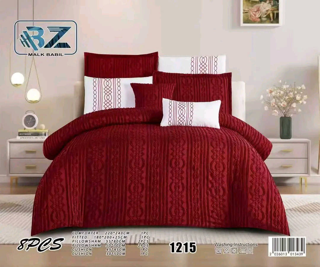 وصول
لحاف ديباج نفرين يحتوي على ٨ قطع
قياس لحاف 220x240 
قياس كفر 180x200 
وجه مخدة ٤ قياس 50x70 
وجه كوشه ٢ قياس 45x45/ 30x50
العنوان الديوانية شارع العلاوي قرب كراج المتعدد الطوابق 
يمكنكم التواصل معنا عبر الصفحة أو الاتصال على الرقم التالي
*********** يوجد واتساب
