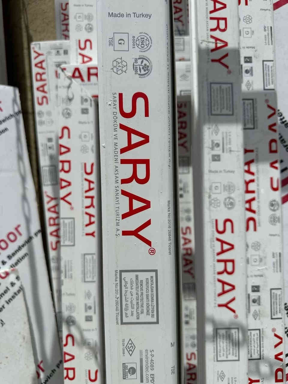 سلام عليكم 
المقطع  بلاستيك سراي قالب كبير ضمان ١٠ سنوات ارخص سعر درجه اولى متوفر✅
اسعار جملة سابت و عدنه اسعار مفرد يختلف 
ابيض و اسود عنوان الجملة سليمانية👇 
جرجوب ابيض ٧.٥$
تي ابيض ٩.٨٥$
زت شباك ٩.٩$
زت باب ١٢.٩$
ماسكة تك كبير ٣.١٥$
ماسكة دبل صغير ٢.٨$
——————
جرجوب اسود ١٠.٥$
تي ١٢.٣٥$
زت شباك ١٢.٤٥$
زت باب ١٥.٩٥$
ماسكة تك كبير ٤.٨٥$
ماسكة صغير دبل ٤.٥$
مكان سليمانية و اسعار جملة 
***********
