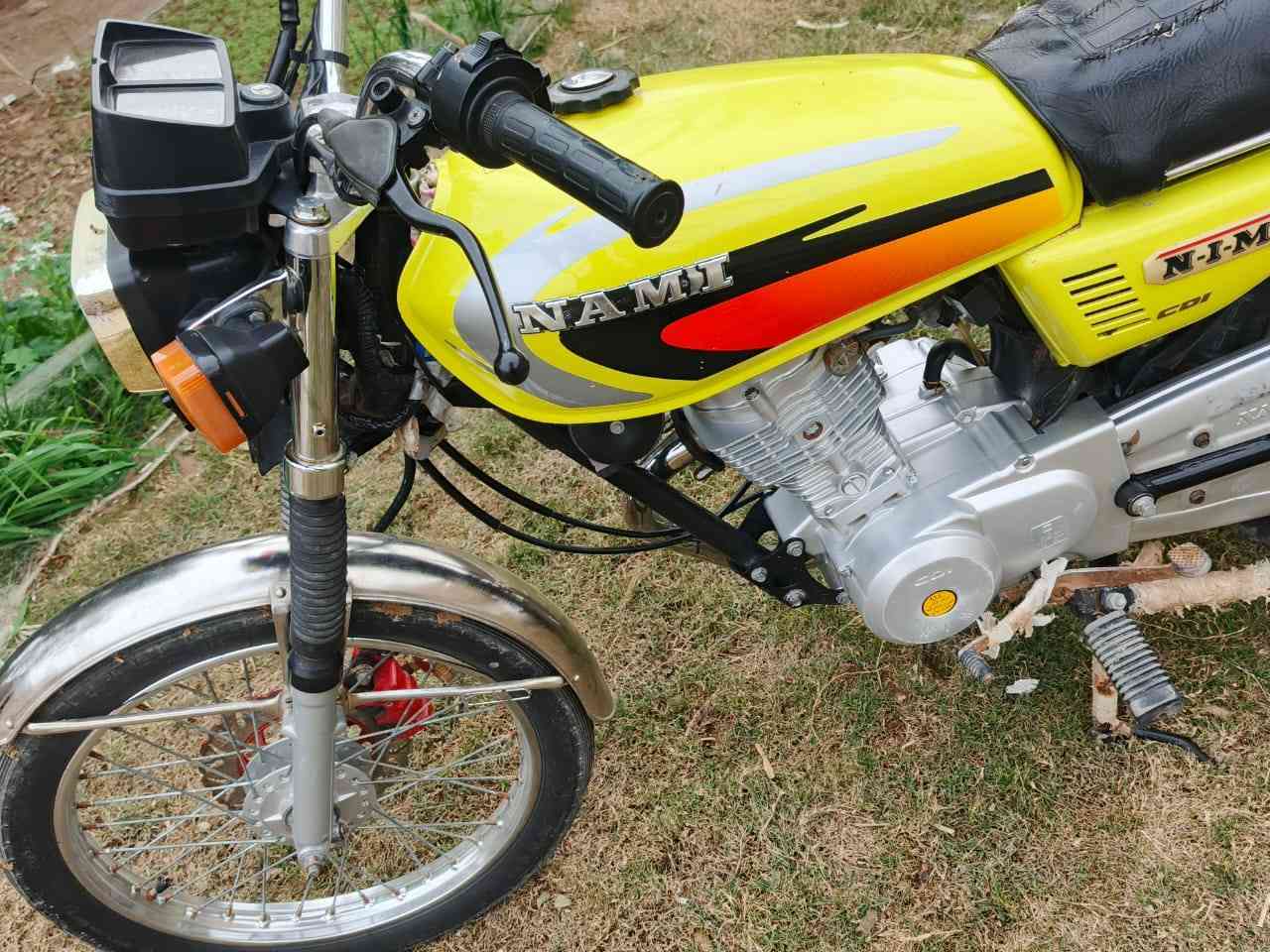 دراجه نامه موديل 2023 مكفوله كلشي شغال بيه 
اوراق اصولي امتياز  السعر 950 وبيه مجال للشراي 
العنوان .شيخ سعد قرية المصندك 
الاستفسار الاتصال بلرقم .***********
