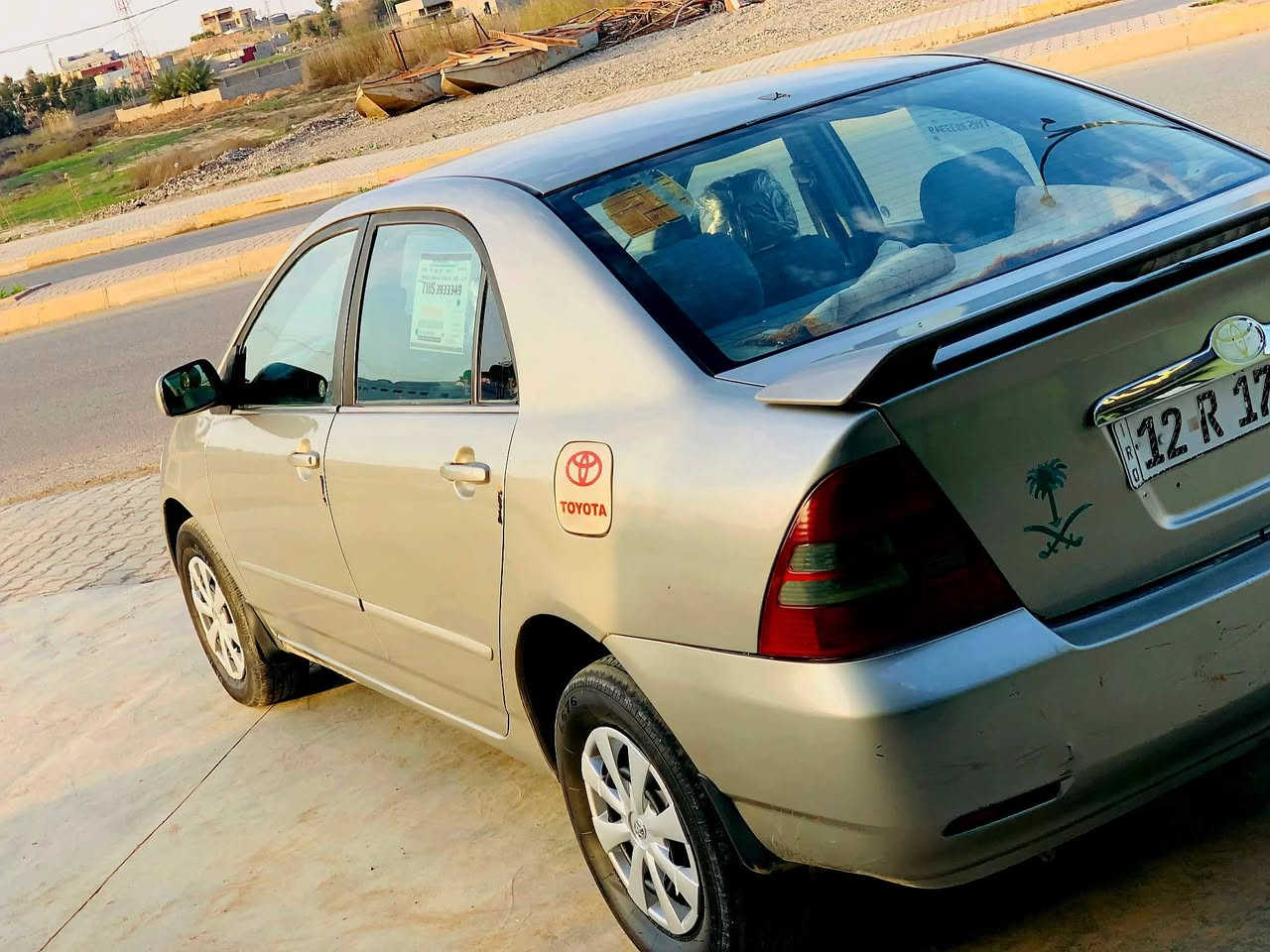 السلام عليكم اقرأ المنشور كورله مديل ٢٠٠٠ للبيع محور استيرن سياره نضيفه مال بيتمصبوغه عام جماليه بدون اي ضرر مال تقحيل صبغ فرن درجه أوله  محرك مشدود جديد حجم ١٦  كير ومحرك شرط نشاط فول كهربأئيات كلها شغاله صدر نضيف تايرات نص عمر رقم نينوى دولي جديد
سياره مرتبه مال بيت او شغل  اقتصاديه بشكل تراي وين ماتريد 
السعر مناسب  (٦٧) وبيها مجال مكان السياره الشرقاط الشراي يتصل 
***********
